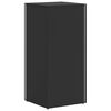 vidaXL Mensola laterale Nero 33 x 32 x 70,5 cm Legno multistrato