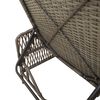 vidaXL Lettino prendisole 2 pcs Grigio 35 x 35 x 32cm polyrattan