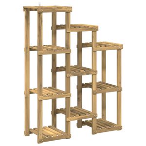 vidaXL Supporto per piante Bianco 85 x 30 x 114,5 cm