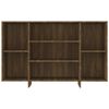 vidaXL Credenza Marrone Rovere 120x30x75 cm in Truciolato