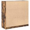 vidaXL Credenza Rovere Fumo 100x35x99 cm in Legno Multistrato