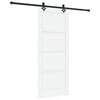 vidaXL Porta scorrevole ORKDAL 83 x 202 cm Legno Massello di Pino