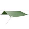 vidaXL Telone da Campeggio Verde 360x294 cm Impermeabile