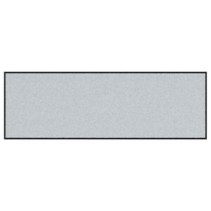 vidaXL Tappetino Grigio e Nero 60 x 180 cm Polipropilene e vinile