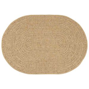 vidaXL Tappeto ZIZUR Marrone 170 x 120 cm Polipropilene