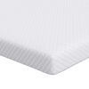 vidaXL Topper in schiuma memory 90 x 190 cm Thick Morbido Bianco