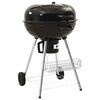 vidaXL Griglia Barbecue a Carbone 73x58x96 cm Acciaio
