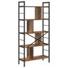 vidaXL Libreria Legno vecchio 75 x 30 x 156 cm Legno multistrato