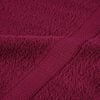 vidaXL Set ASciugamani SOLUND 12 pz Bordeaux 600 gsm