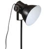 vidaXL Lampada da Terra 25 W Nera 35x35x65/95 cm E27