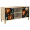 vidaXL Mobile TV LOCHEM 102 x 33 x 50 cm Sonoma Legno ingegnerizzato