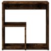 vidaXL Tavolino da Salotto Rovere Fumo 50x30x50cm Legno Multistrato