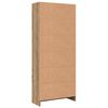 vidaXL Libreria Rovere Artigianale 60x24x143 cm in Legno Multistrato