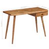 vidaXL Scrittoio in Legno Massello di Acacia 110x50x76 cm