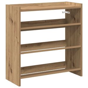 vidaXL Scarpiera Rovere Artigianale 60x25x62 cm in Legno Multistrato