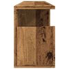 vidaXL Mobile a Parete 80x20x30 cm Legno Antico in Legno Multistrato