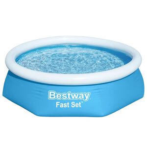 Bestway Piscina Gonfiabile Rotonda Fast Set 244x61 cm 57265