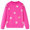 vidaXL Felpa da Bambina Rosa Scuro 140
