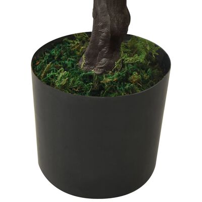 vidaXL Bonsai di Cipresso Artificiale con Vaso 60 cm Verde