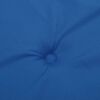 vidaXL Cuscini per Sedia 2 pz Blu Reale 40x40x4 cm in Tessuto Oxford