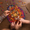 UNIDRAGON Puzzle in Legno 192 pz Mysterious Lion Medio 24x31 cm