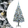 vidaXL Albero di Natale artificiale Bianco 180 cm