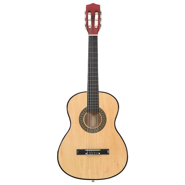 vidaXL Chitarra Classica per Principianti e Bambini 3/4 36" in Tiglio