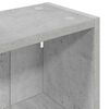 vidaXL Armadio da bagno a muro Grigio Cemento 40 x 16 x 62,5 cm