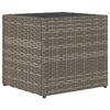 vidaXL Fioriere da Giardino 2 pz Grigie 36x30x32 cm in Polyrattan