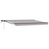vidaXL Cornice per Tenda Manuale con LED 4 x 2 m