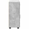 vidaXL Credenza con porta FLORIN Grigio cemento 88,5 x 30,5 x 73 cm