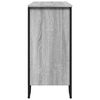 vidaXL Credenza Grigio Sonoma 91x35,5x74,5 cm in Legno Multistrato