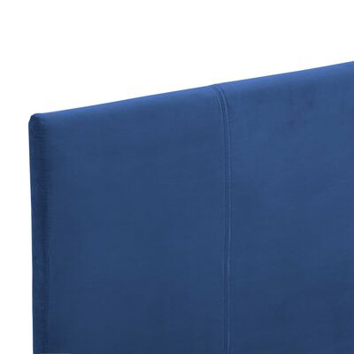 vidaXL Giroletto Blu in Tessuto 90x200 cm