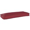 vidaXL Cuscino per panca pallet Rosso Vino 100 x 40 x 8 cm