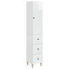 vidaXL Set di armadi 2 pcs 33 x 34,5 x 90 cm Legno ingegnerizzato