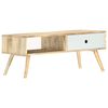 vidaXL Tavolino da Salotto 90x50x40 cm in Legno Massello di Mango