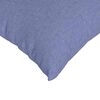 vidaXL Cuscini da Divano 2 pcs Blu jeans 60 x 60 cm Tessuto