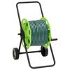 vidaXL Carrello Avvolgitubo Giardino con Tubo 50 m PVC