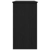 vidaXL Scrivania Nera 80x40x75 cm in Legno Multistrato