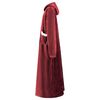 vidaXL Felpa coperta Rosso Bordeaux xl Pile e Flanella