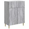 vidaXL Credenza Grigio Sonoma 66 x 34,5 x 90 cm Legno ingegnerizzato