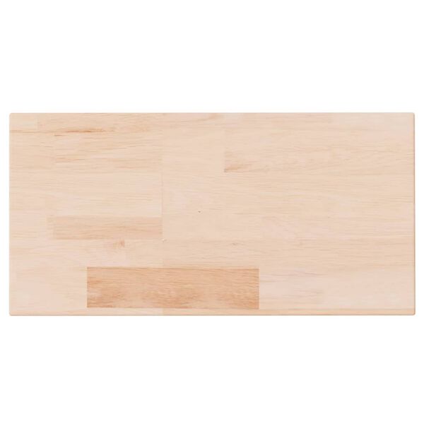 vidaXL Ripiano 40x20x2,5 cm Legno Massello di Rovere Non Trattato