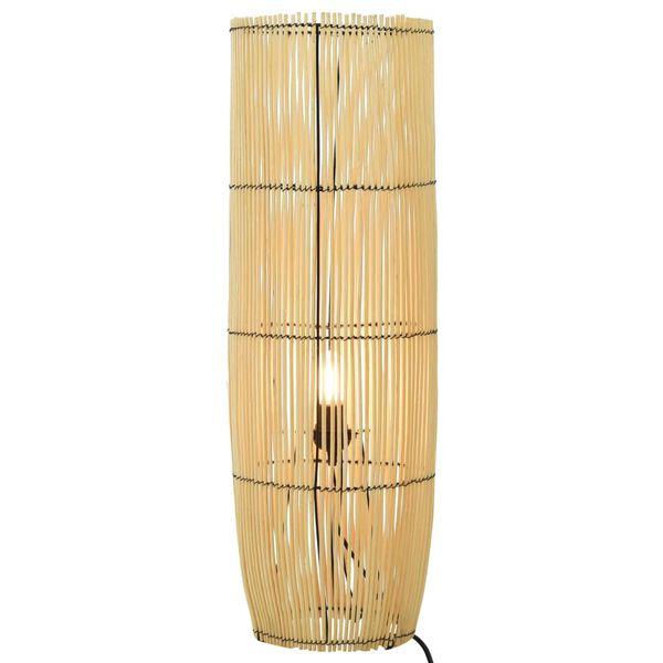 vidaXL Lampada da Pavimento in Salice 84 cm E27