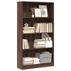 vidaXL Libreria Rovere Marrone 80x24x143 cm in Legno Multistrato