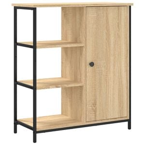 vidaXL Credenza Rovere Sonoma 70x30x80 cm Legno ingegnerizzato