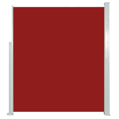 vidaXL Tenda da Sole Laterale Retrattile 160 x 500 cm Rossa