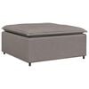 vidaXL Divano Modulare Poggiapiedi Modulo Talpa 100x100x48 cm