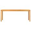 vidaXL Set da Pranzo per Giardino 9 pz in Legno Massello di Teak