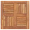 vidaXL Piano del Tavolo in Legno Massello di Teak 60x60x2,5 cm