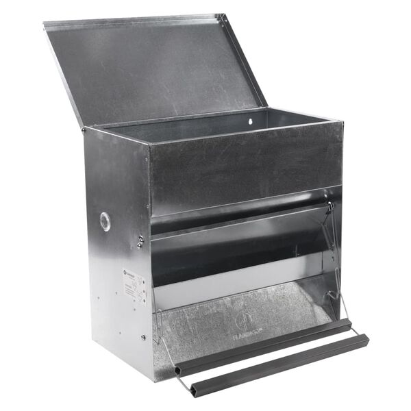 FLAMINGO Mangiatoia Automatica per Polli a Pedale Timo 30 kg